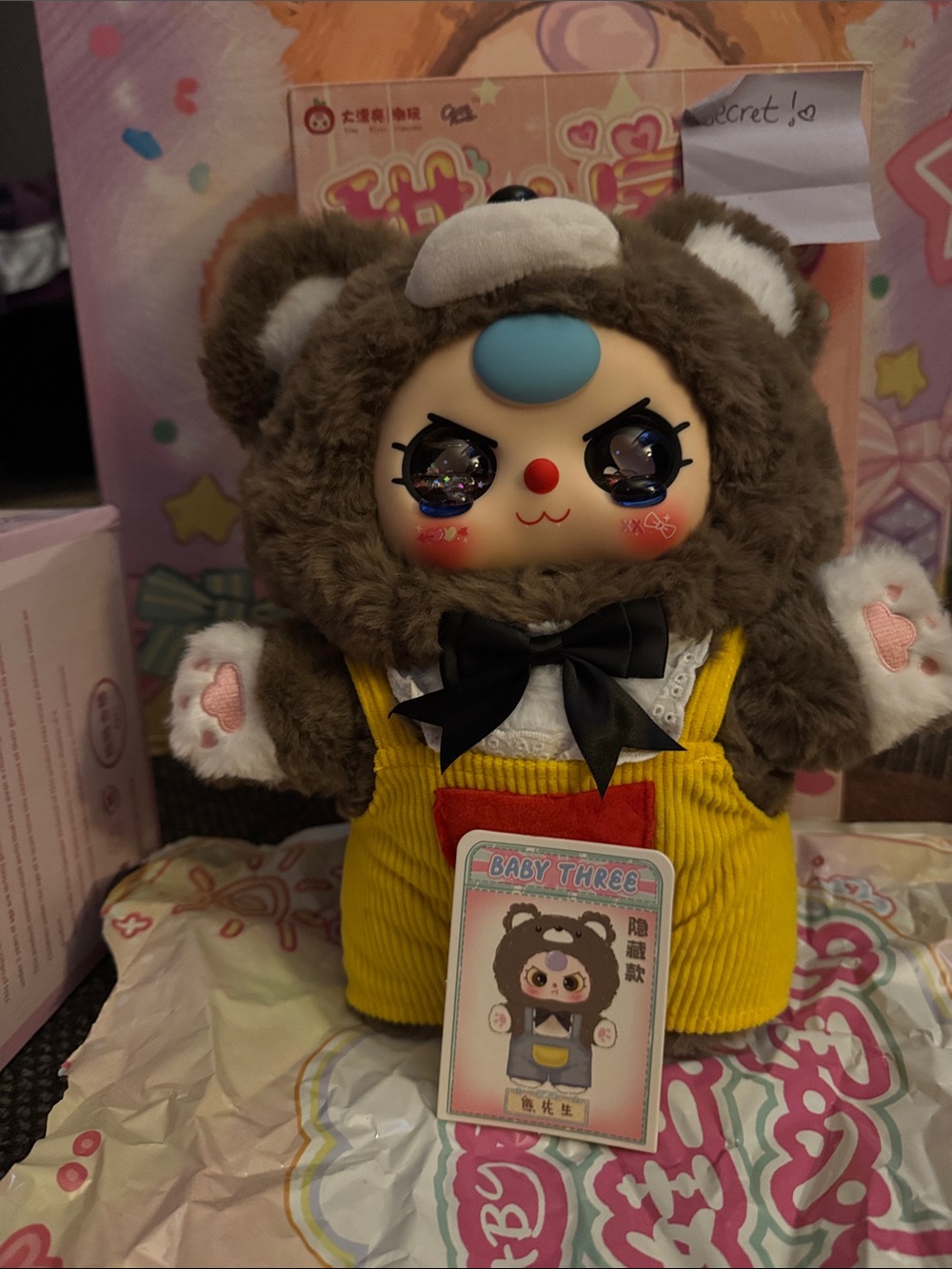 BB3 Secret bear! Liquid glitter cry eyes!